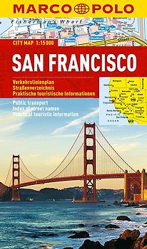 MARCO POLO Cityplan San Francisco 1:15.000