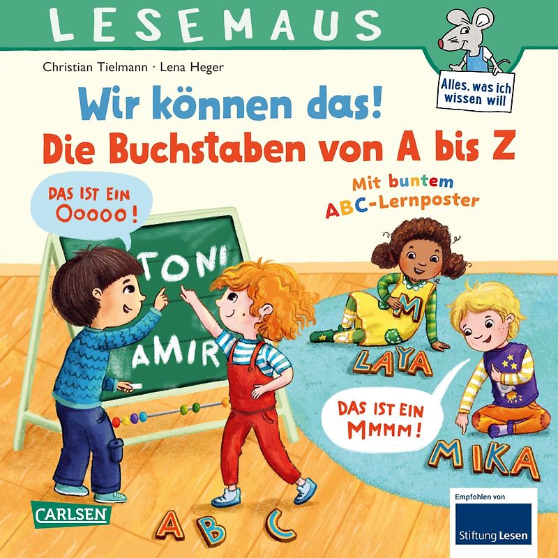 LESEMAUS 125: Wir können das! Die Buchstaben von A bis Z