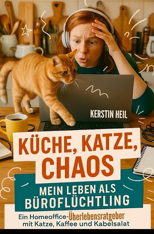 Küche, Katze, Chaos: Mein Leben als Büroflüchtling