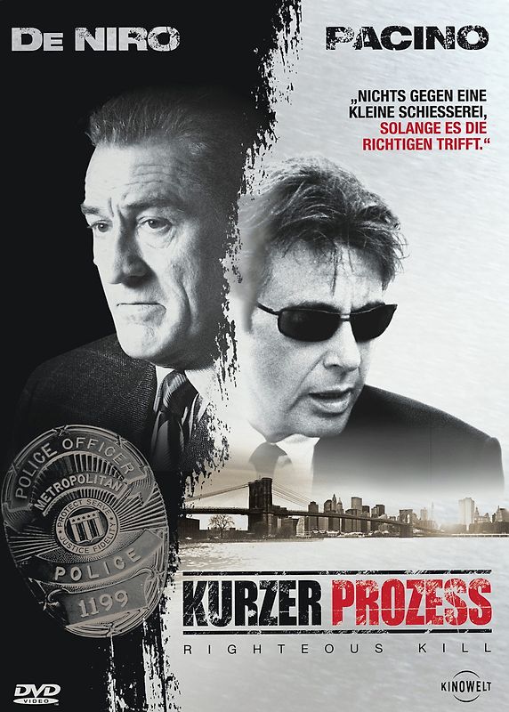 Kurzer Prozess-Righteous Kill/Steelbook DVD