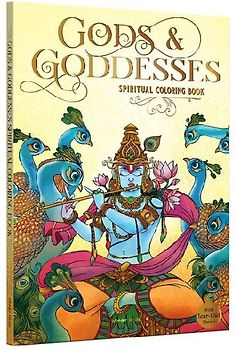 Gods and Goddesses: Spiritual Coloring Book