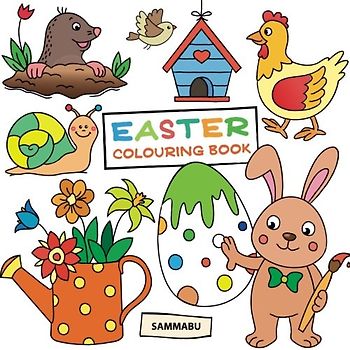 Easter Colouring Book