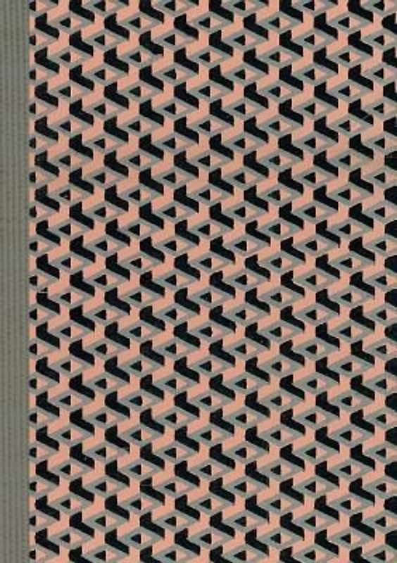 Carnet Ligné Motif Trompe-l'Oeil, Papier Peint 18e