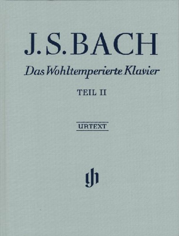 Das Wohltemperierte Klavier 2. Leinenausgabe - Johann Sebastian Bach