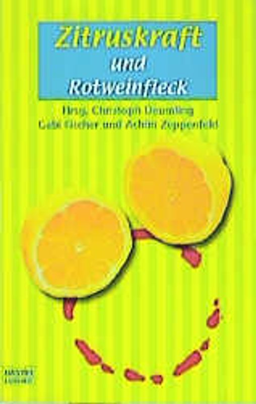 Zitruskraft und Rotweinfleck