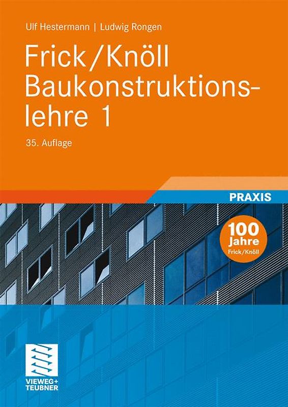 Frick/Knöll Baukonstruktionslehre 1