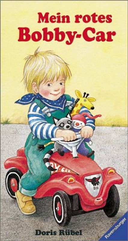 Mein rotes Bobby-Car