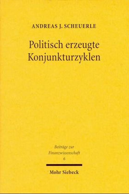 Politisch erzeugte Konjunkturzyklen