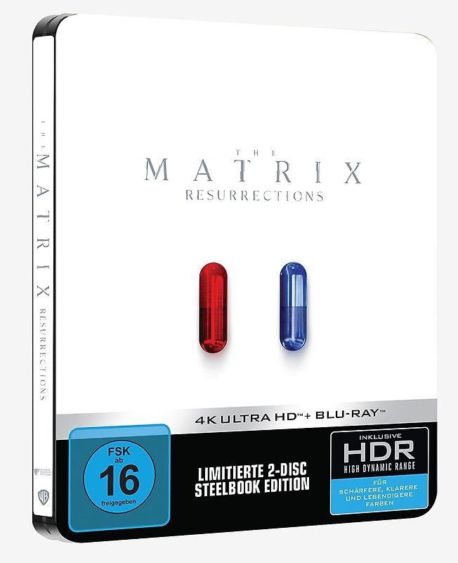 Matrix Resurrections [Steelbook] 4K Ultra HD Blu-ray