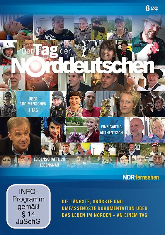 Der Tag der Norddeutschen [6 DVDs] DVD
