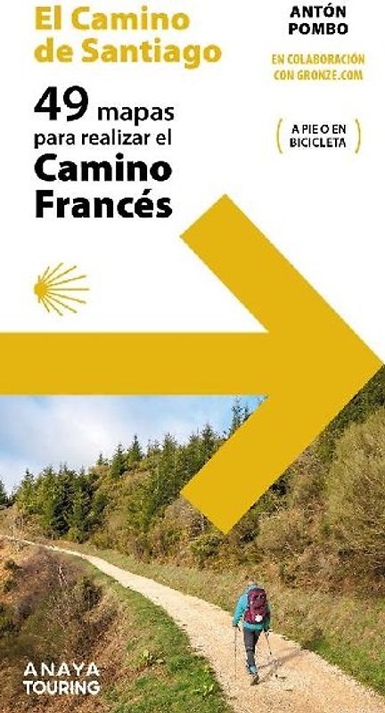 49 Mapas para realizar el Camino de Santiago. Camino Francés (desplegables)