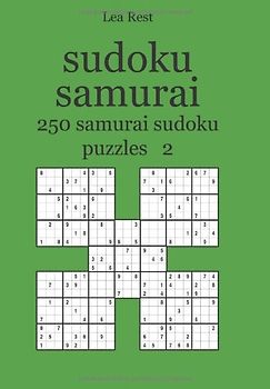 sudoku samurai: 250 samurai sudoku puzzles 2