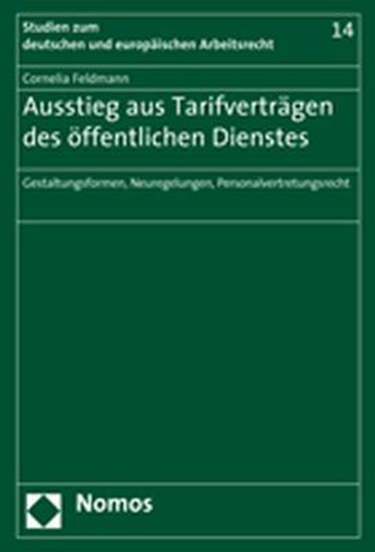 Ausstieg aus Tarifverträgen des öffentlichen Dienstes