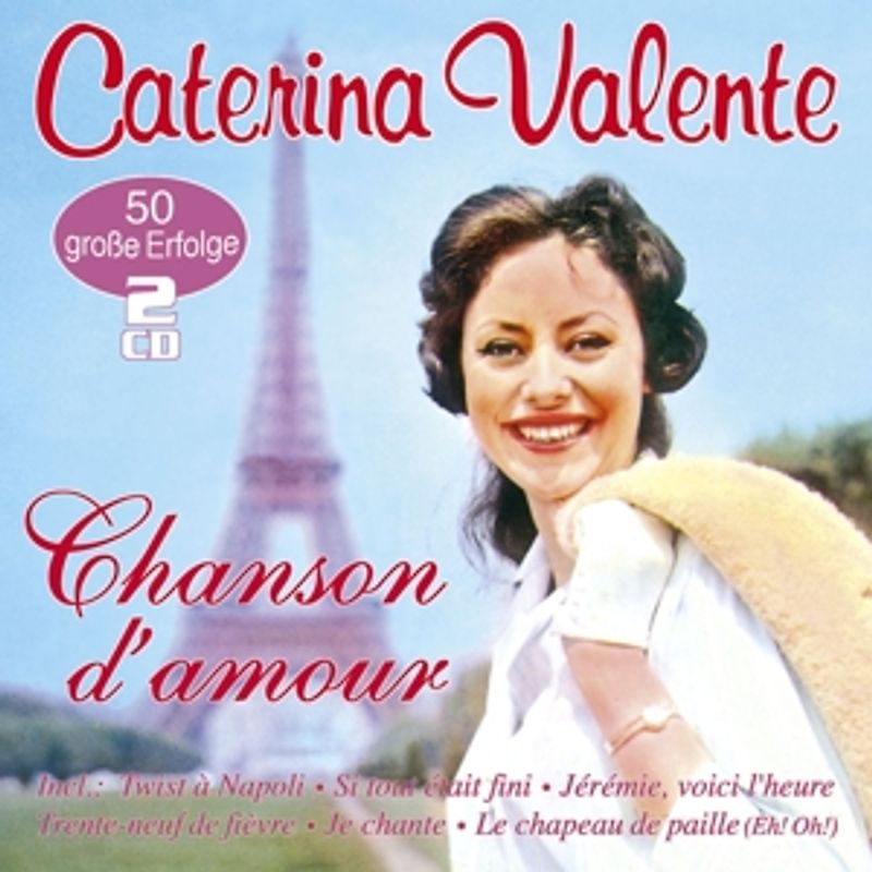 Valente,Caterina - Chanson D'Amour-50 Große Erfolge In Französisch [2 CDs]