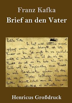 Brief an den Vater (Großdruck)
