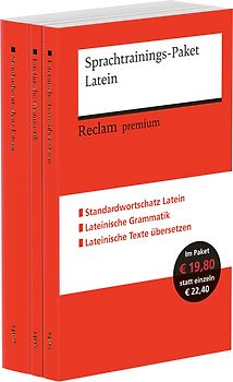 Sprachtrainings-Paket Latein. 3 Bände eingeschweißt