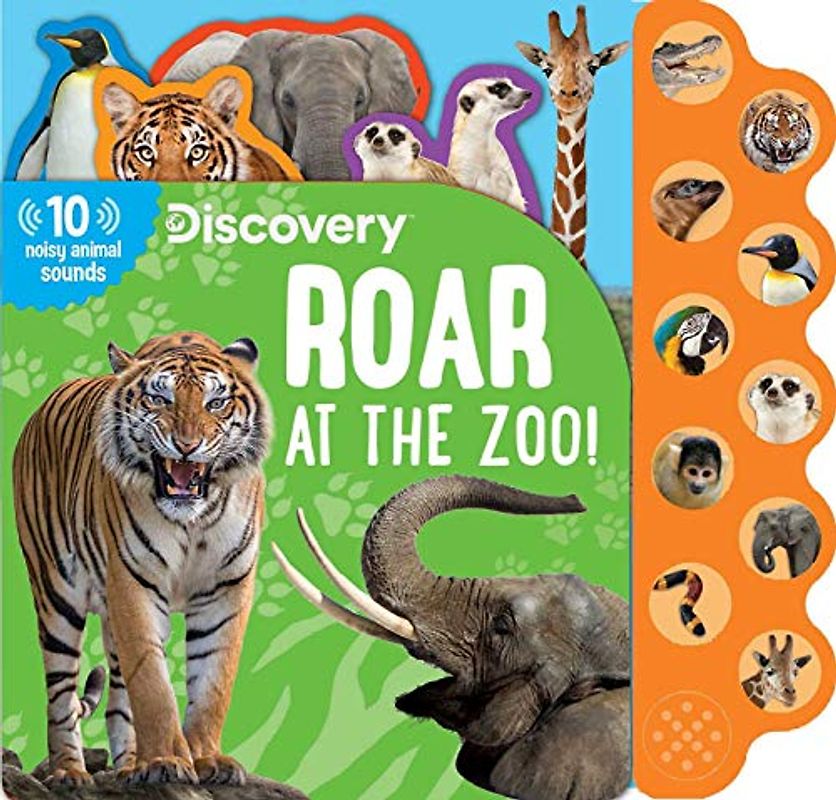 Discovery: Roar at the Zoo! (10-Button Sound Books)