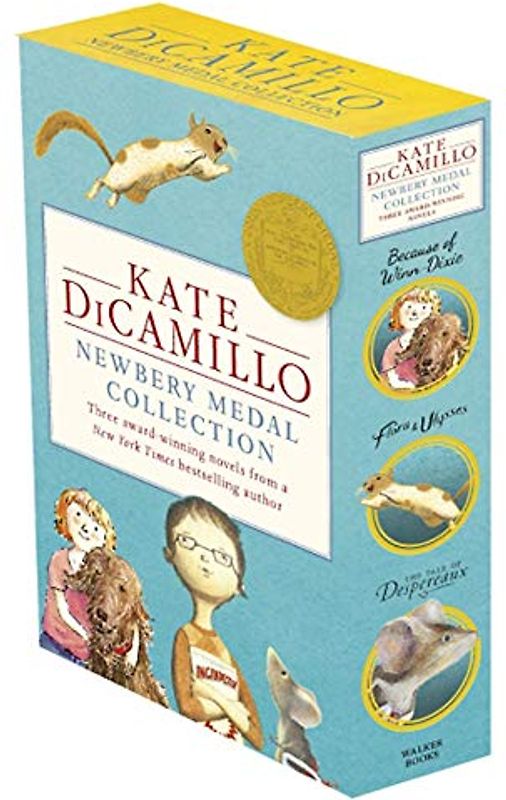 The Kate DiCamillo Newbery Medal Collection, 3 Vols.: Because of Winn-Dixie; The Tale of Despereaux; Flora & Ulysses. Boxed Set