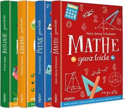 Mathe, Physik, Chemie und Biologie ganz leicht im Paket