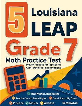 5 Louisiana LEAP Grade 7 Math Practice Tests