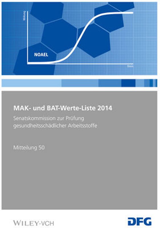 MAK- und BAT-Werte-Liste / MAK- und BAT-Werte-Liste 2014