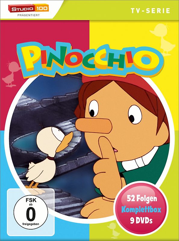 Pinocchio - Komplettbox [9 DVDs] - Carlo Collodi DVD