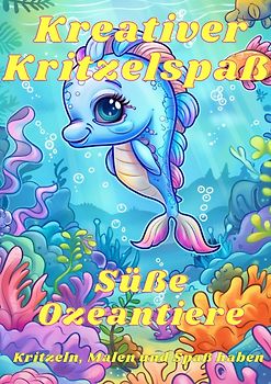 Kreativer Kritzelspaß – Süße Ozeantiere