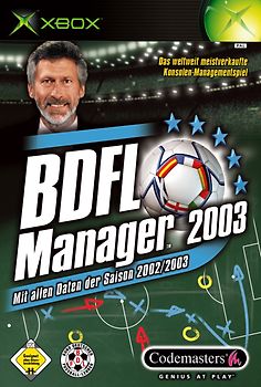BDFL Manager 2003 Xbox