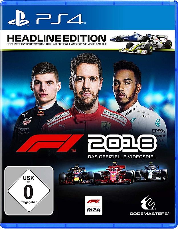 F1 2018 Headline Edition PlayStation 4