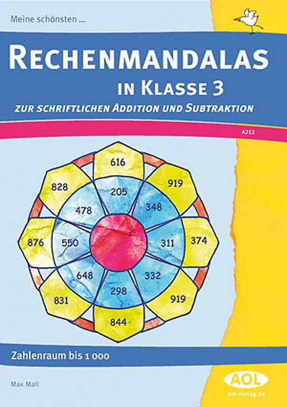 Meine schönsten Rechenmandalas Kl. 3. Zur schriftlichen Addition und Subtraktion (3. Klasse)