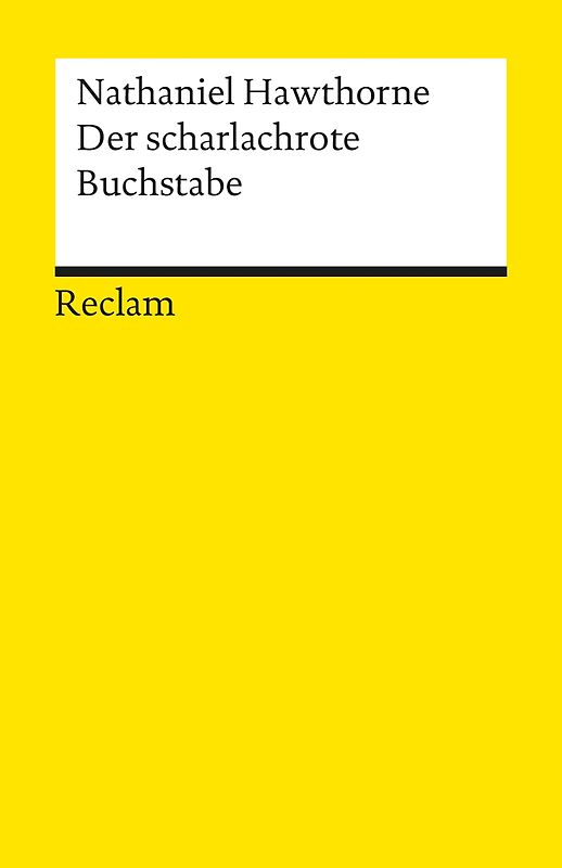 Der scharlachrote Buchstabe