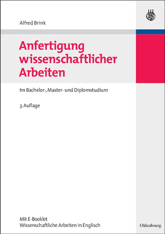 Anfertigung wissenschaftlicher Arbeiten