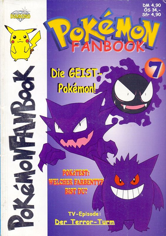 Pokemon Fanbook: Band 7 - Die Geist-Pokemon - Francesca Mazzoncini [Broschiert]