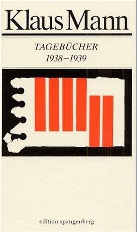 Tagebücher 1938 bis 1939