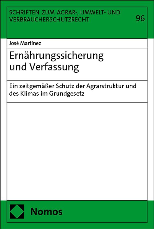 Ernährungssicherung und Verfassung