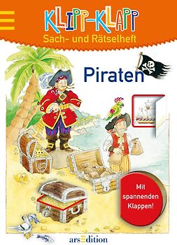 Klipp-Klapp Sach- und Rätselheft - Piraten