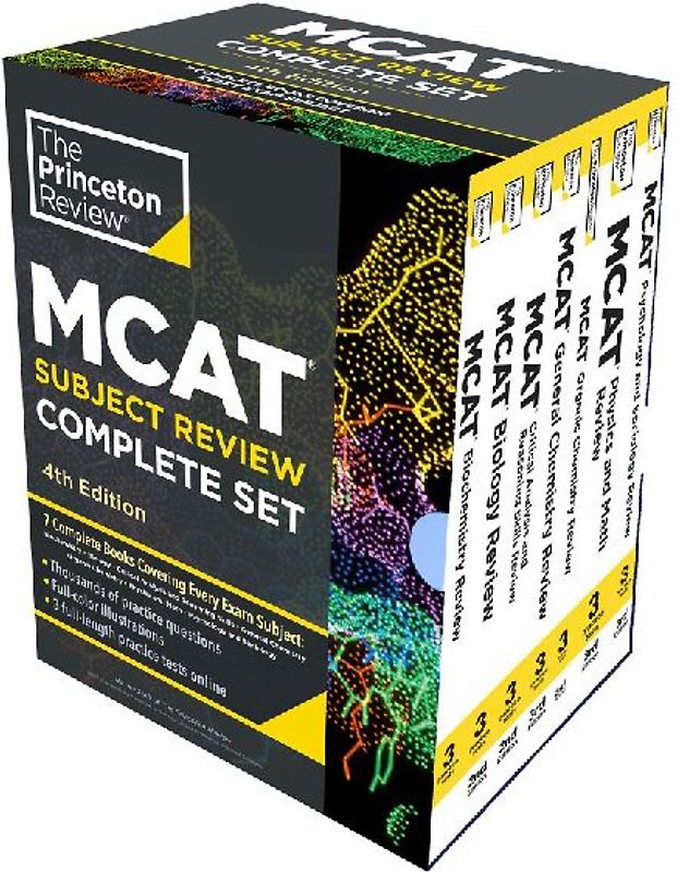 Princeton Review MCAT Subject Review Complete Box Set, 4th Edition