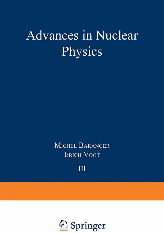 Advances in Nuclear Physics