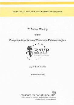 7th Annual Meeting of the European Association of Vertebrate Palaeontologists