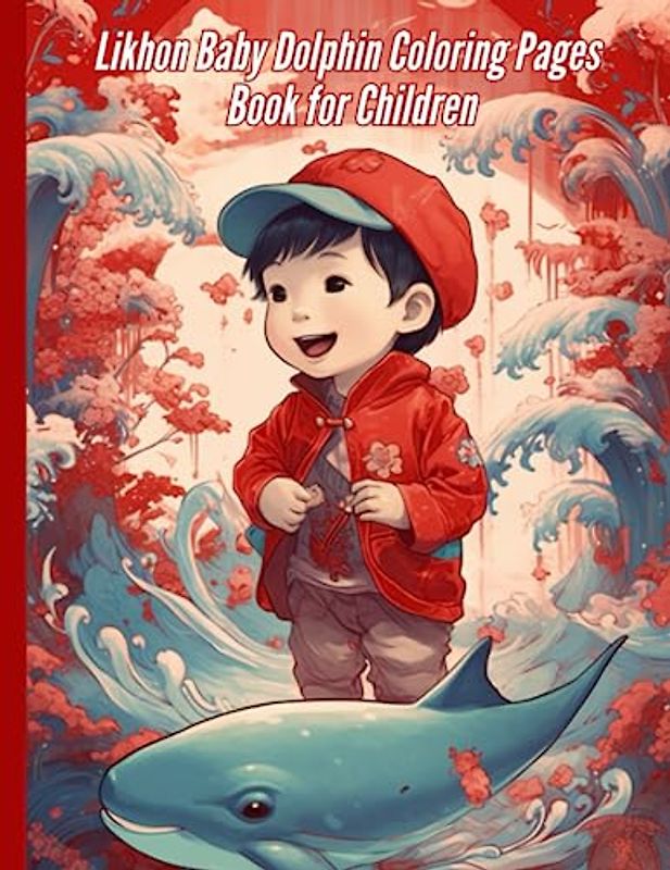 Likhon Baby Dolphin Coloring Pages Book for Children