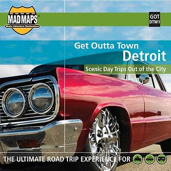 Detroit, MI - Mad Maps Get Outta Town Series