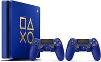 Image of Sony PlayStation 4 slim 500 GB [Days of Play Limeted Edition incl. 2 Wireless Controller] blauw (Refurbished)