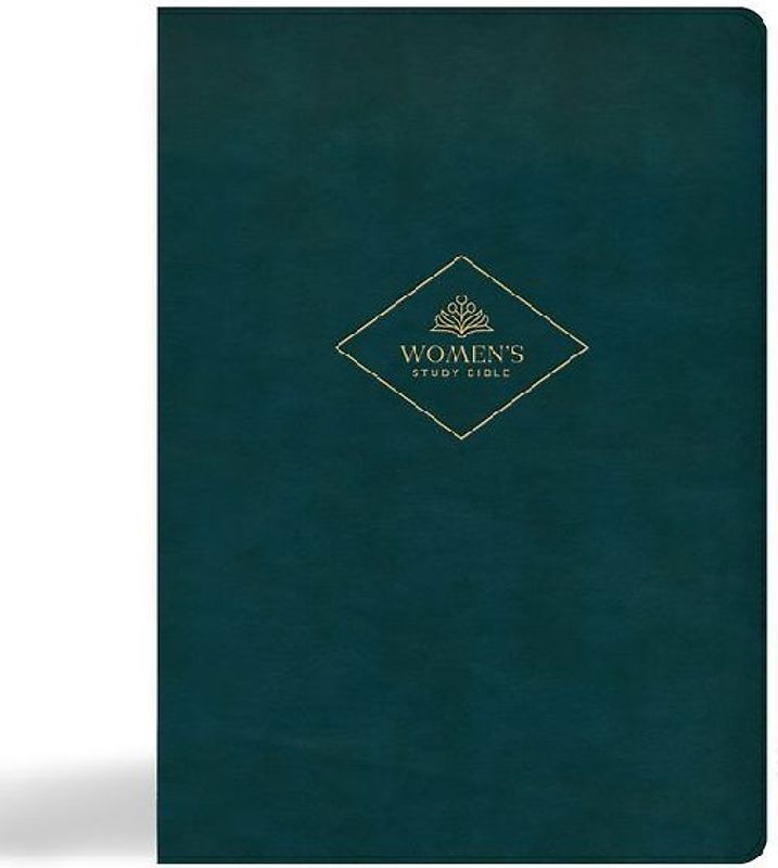CSB Women's Study Bible, Peacock Leathertouch