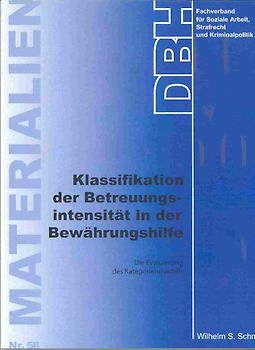 Klassifikation der Betreuungsintensität in der Bewährungshilfe