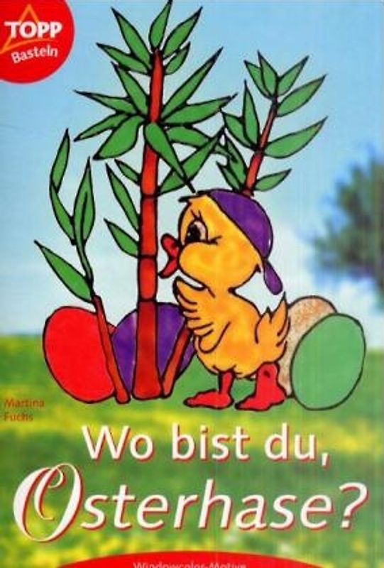 Wo bist Du, Osterhase?. Windowcolor Motive