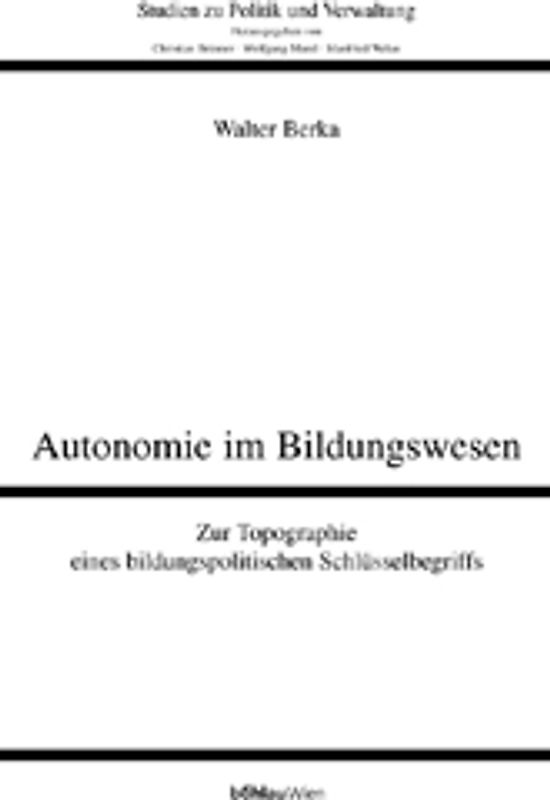 Autonomie im Bildungswesen