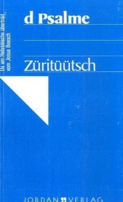 D Psalme Züritüütsch