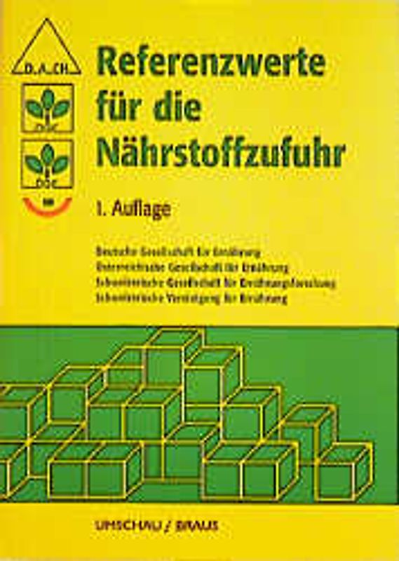 Referenzwerte für die Nährstoffzufuhr