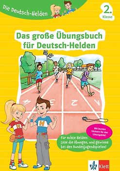 Klett Die Deutsch-Helden: Das große Übungsbuch für Deutsch-Helden 2. Klasse