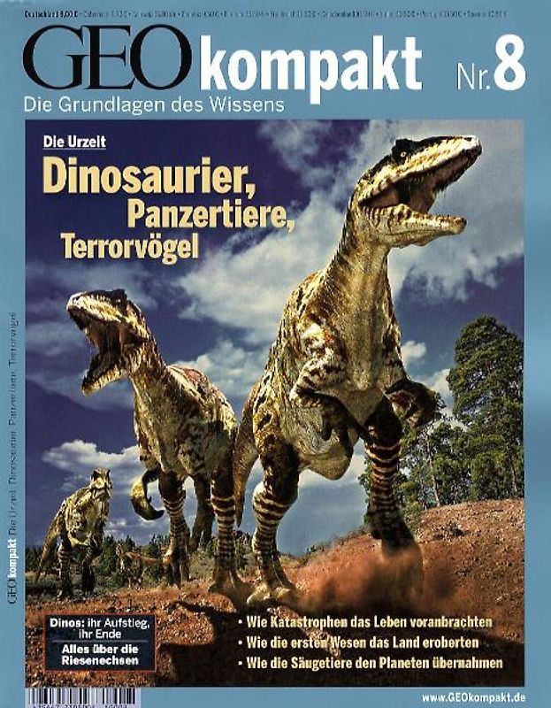 GEOkompakt / Dinosaurier, Panzertiere, Terrorvögel